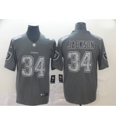 Raiders 34 Bo Jackson Gray Camo Vapor Untouchable Limited Jersey