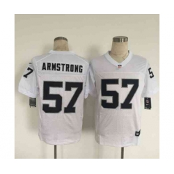 nike nfl jerseys oakland raiders 57 armstrong white[Elite][armstrong]