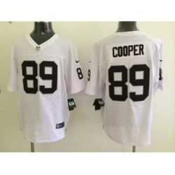nike nfl jerseys oakland raiders 89 cooper white[Elite][cooper]