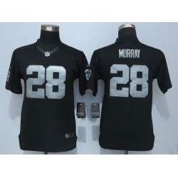 Nike Raiders #28 Latavius Murray Black Team Color Youth Stitched NFL Limited Jersey