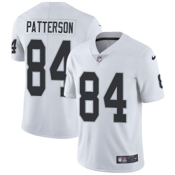 Nike Raiders #84 Cordarrelle Patterson White Youth Stitched NFL Vapor Untouchable Limited Jersey