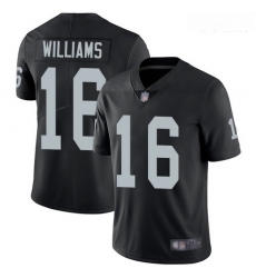 Raiders #16 Tyrell Williams Black Team Color Youth Stitched Football Vapor Untouchable Limited Jersey