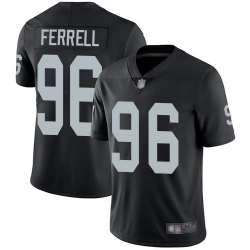 Raiders 96 Clelin Ferrell Black Team Color Youth Stitched Football Vapor Untouchable Limited Jersey