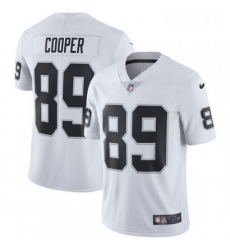Youth Nike Oakland Raiders 89 Amari Cooper White Vapor Untouchable Limited Player NFL Jersey