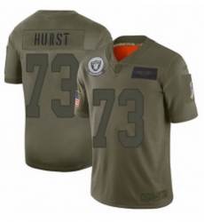 Youth Oakland Raiders 73 Maurice Hurst Limited Camo 2019 Salute to Service Football Jersey