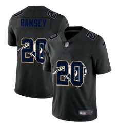 Los Angeles Rams 20 Jalen Ramsey Men Nike Team Logo Dual Overlap Limited NFL Jersey Black