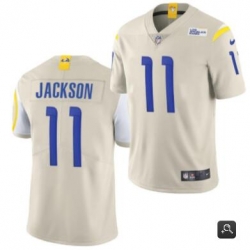 Men Los Angeles Rams #11 DeSean Jackson 2020 Bone Vapor Untouchable Limited Stitched NFL Jersey