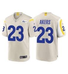 Men Los Angeles Rams 23 Cam Akers Bond Vapor Untouchable Limited Stitched Jersey