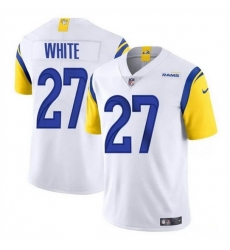 Men Los Angeles Rams 27 Tre'Davious White White Vapor Untouchable Stitched Football Jersey