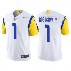 Men Los Angeles Rams Allen Robinson II White Vapor Untouchable Limited Stitched Football jersey
