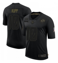 Men Los Angeles Rams Cooper Kupp Black 2020 Salute To Service Jersey