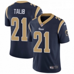 Men Nike Los Angeles Rams 21 Aqib Talib Navy Blue Team Color Vapor Untouchable Limited Player NFL Jersey