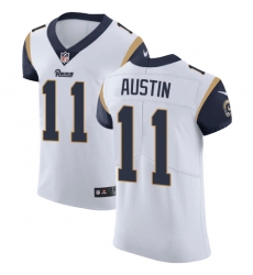 Nike Rams #11 Tavon Austin White Mens Stitched NFL Vapor Untouchable Elite Jersey