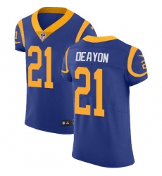 Nike Rams 21 Donte Deayon Royal Blue Alternate Men Stitched NFL New Elite Jersey