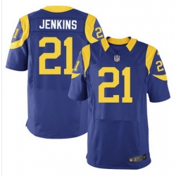 Nike Rams #21 Janoris Jenkins Royal Blue Alternate Mens Stitched NFL Elite Jersey