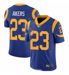 Nike Rams 23 Cam Akers Royal Blue Alternate Men Stitched NFL Vapor Untouchable Limited Jersey