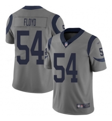 Nike Rams 54 Leonard Floyd Gray Men Stitched NFL Limited Inverted Legend Jersey