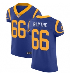 Nike Rams 66 Austin Blythe Royal Blue Alternate Men Stitched NFL New Elite Jersey