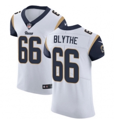 Nike Rams 66 Austin Blythe White Men Stitched NFL New Elite Jersey