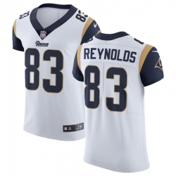 Nike Rams #83 Josh Reynolds White Men Stitched NFL Vapor Untouchable Elite Jersey