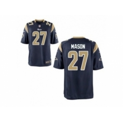 Nike St. Louis Rams 27 Tre Mason blue Limited NFL Jersey
