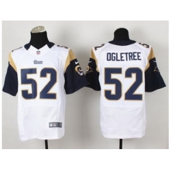 Nike St. Louis Rams 52 Alec Ogletree White Elite NFL Jersey
