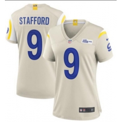 Women's Los Angeles Rams Matthew Stafford #9 Nike Royal Game Jersey