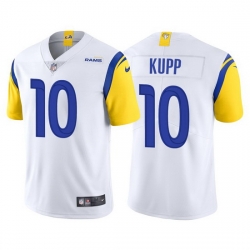 Youth Los Angeles Rams #10 Cooper Kupp White Stitched Football Limited Jersey