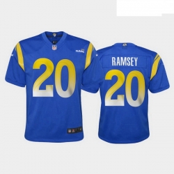 Youth Los Angeles Rams Jalen Ramsey 2020 Vapor Limited Jersey Royal