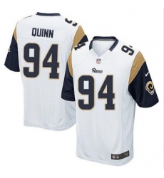 Youth NEW Rams #94 Robert Quinn White Stitched NFL Elite Jersey
