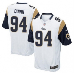 Youth NEW Rams #94 Robert Quinn White Stitched NFL Elite Jersey