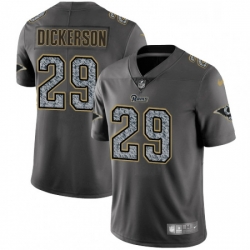 Youth Nike Los Angeles Rams 29 Eric Dickerson Gray Static Vapor Untouchable Limited NFL Jersey