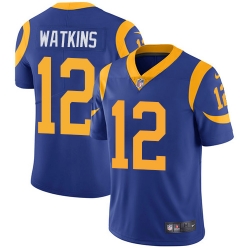 Youth Nike Rams #12 Sammy Watkins Royal Blue Alternate Stitched NFL Vapor Untouchable Limited Jersey