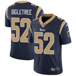 Youth Nike Rams #52 Alec Ogletree Navy Blue Team Color Stitched NFL Vapor Untouchable Limited Jersey