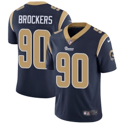 Youth Nike Rams #90 Michael Brockers Navy Blue Team Color Stitched NFL Vapor Untouchable Limited Jersey