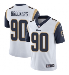 Youth Nike Rams #90 Michael Brockers White Stitched NFL Vapor Untouchable Limited Jersey