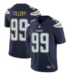 Chargers 99 Jerry Tillery Navy Blue Team Color Men Stitched Football Vapor Untouchable Limited Jersey