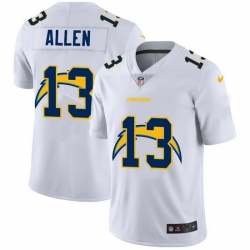 Los Angeles Chargers 13 Keenan Allen White Men Nike Team Logo Dual Overlap Limited NFL Jersey