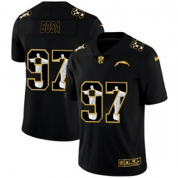 Los Angeles Chargers 97 Joey Bosa Men Nike Carbon Black Vapor Cristo Redentor Limited NFL Jersey