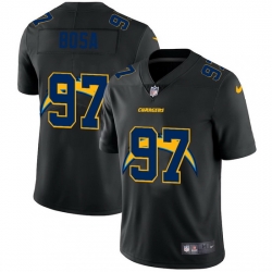 Los Angeles Chargers 97 Joey Bosa Men Nike Team Logo Dual Overlap Limited NFL Jersey Black