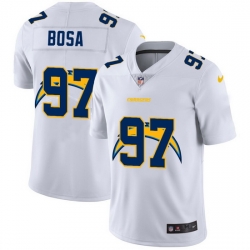 Los Angeles Chargers 97 Joey Bosa White Men Nike Team Logo Dual Overlap Limited NFL Jersey