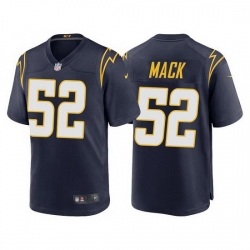 Men Los Angeles Chargers 52 Khalil Mack Navy Vapor Untouchable Limited Stitched jersey