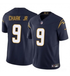 Men Los Angeles Chargers 9 DJ Chark Jr Navy 2024 F U S E Vapor Limited Stitched Football Jersey