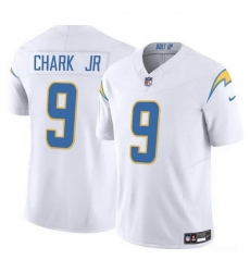 Men Los Angeles Chargers 9 DJ Chark Jr White 2024 F U S E Vapor Limited Stitched Football Jersey