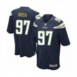 Men Los Angeles Chargers 97 Joey Bosa Game Navy Blue Team Color Football Jersey