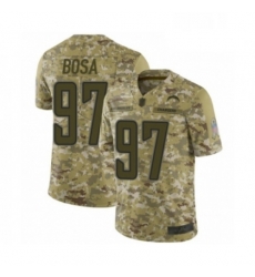 Men Los Angeles Chargers 97 Joey Bosa Limited Camo 2018 Salute to Service Football Jersey