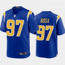 Men Nike Chargers 97  Joey Bosa Royal Blue Stitched NFL Jersey