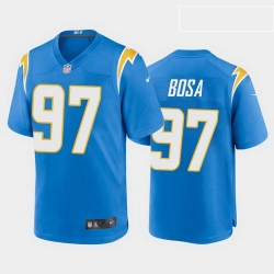 Men Nike Chargers 97 Joey Bosa Royal Powder Blue Stitched NFL Jersey