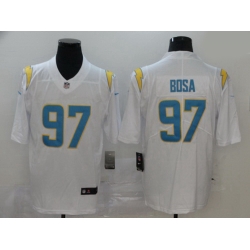 Men Nike Chargers 97 Joey Bosa White 2020 New Vapor Untouchable Limited Jersey