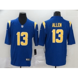Men Nike Los Angeles 13 Chargers Keenan Allen Blue Vapor Limited Jersey